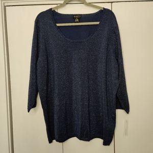 Evie top in size 3x, new with tags Silk blend